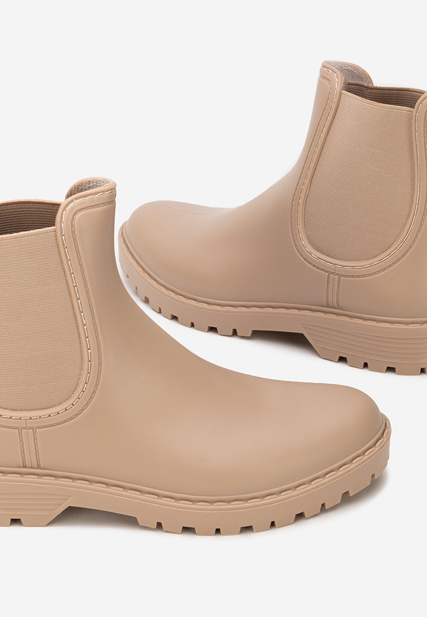 Stivaletti di gomma Palisora beige
