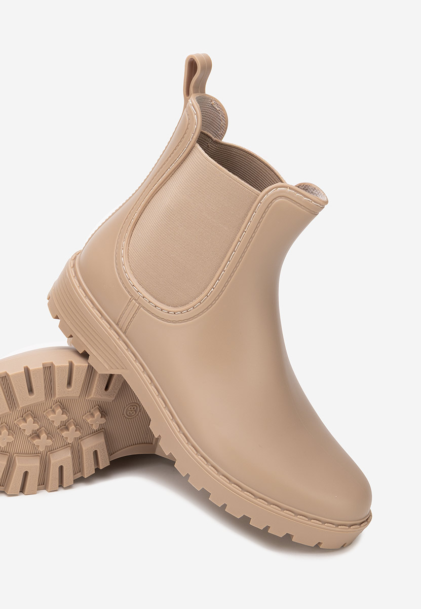 Stivaletti di gomma Palisora beige