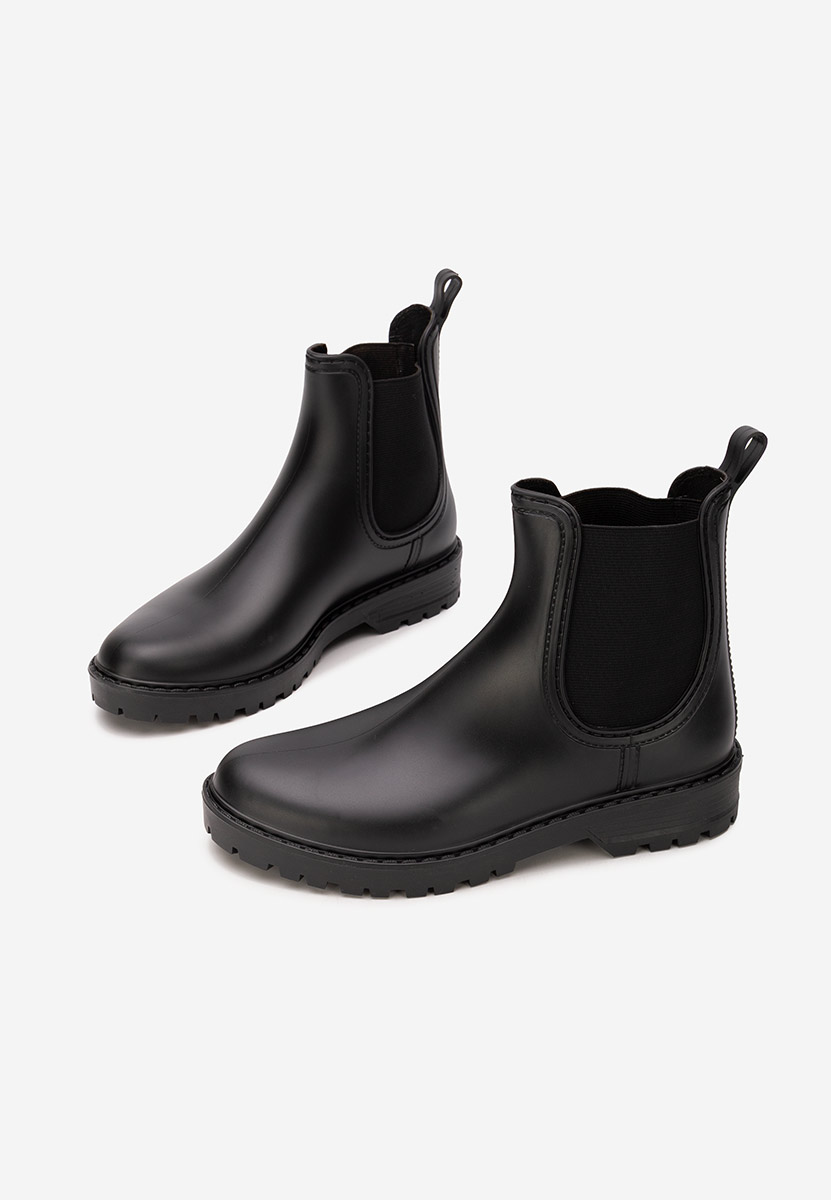 Stivaletti di gomma Palisora nero