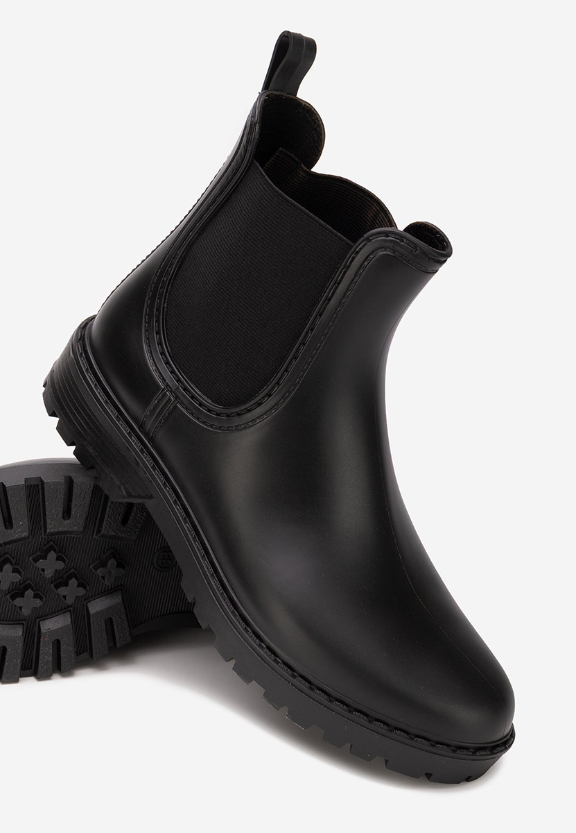 Stivaletti di gomma Palisora nero