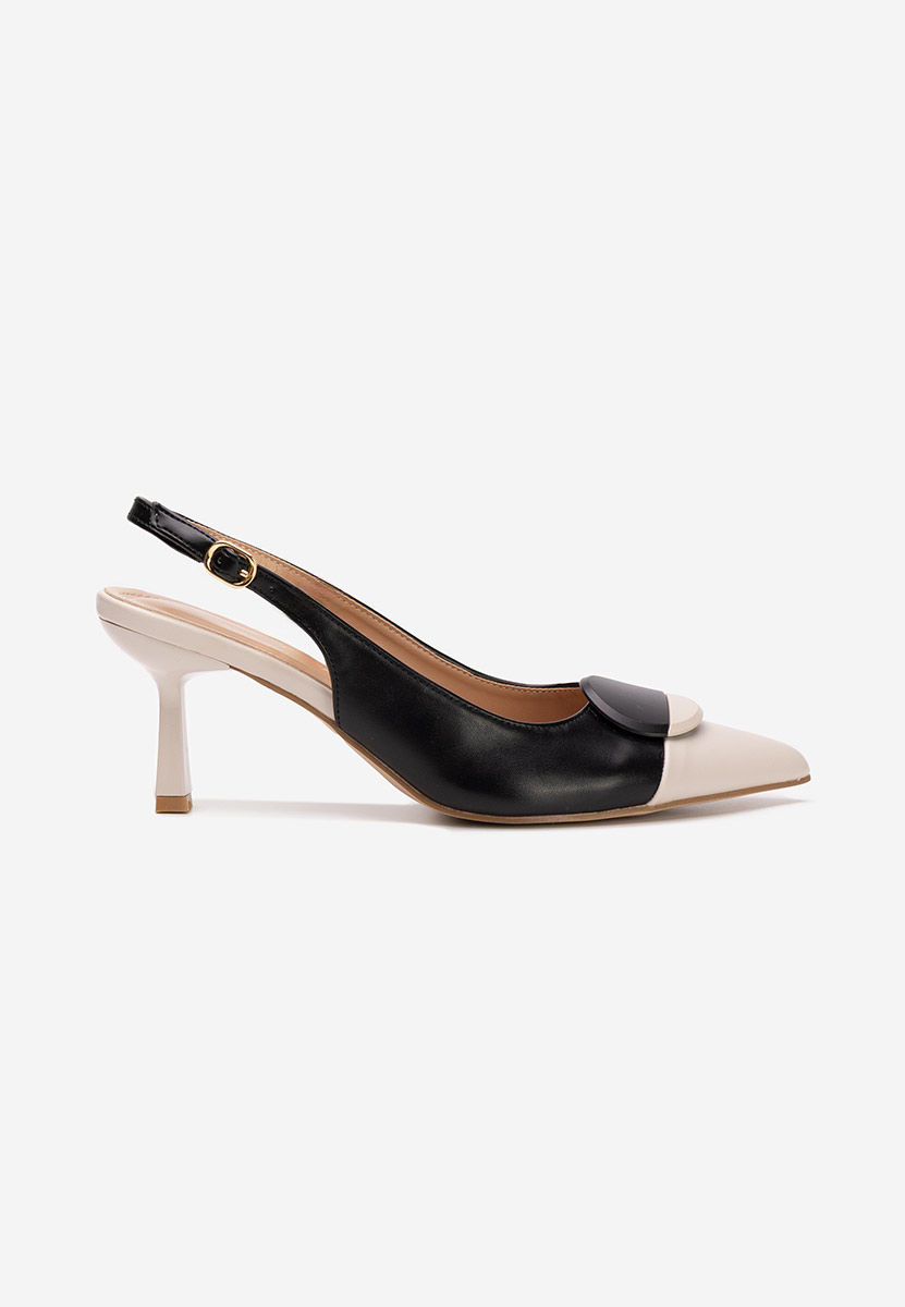 Décolleté Slingback Serenia nero