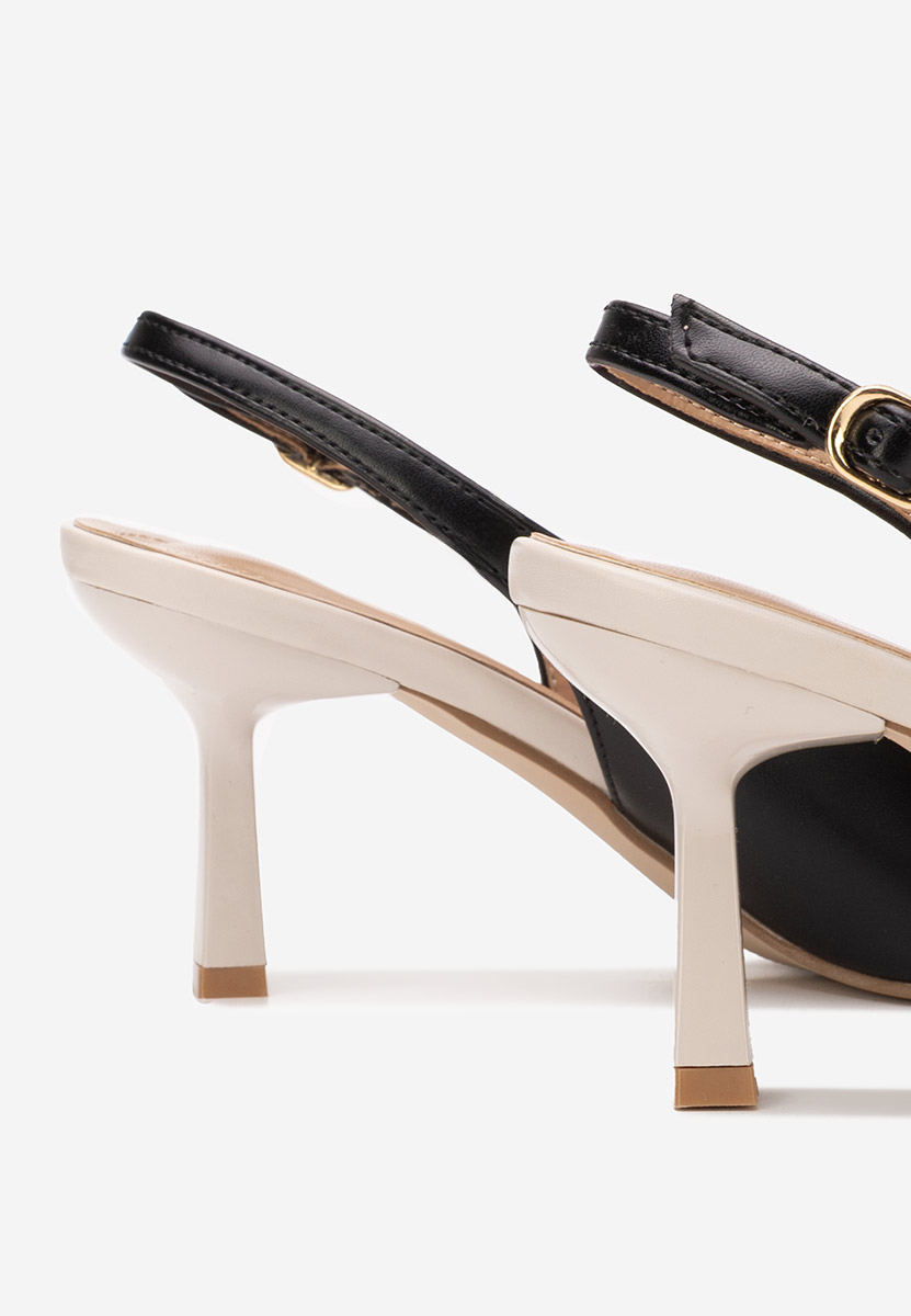 Décolleté Slingback Serenia nero