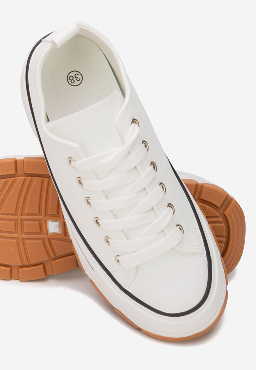 Scarpe da ginnastica con piattaforma Raviana V4 bianchi Scarpe da ginnastica con piattaforma Raviana V4 bianchi