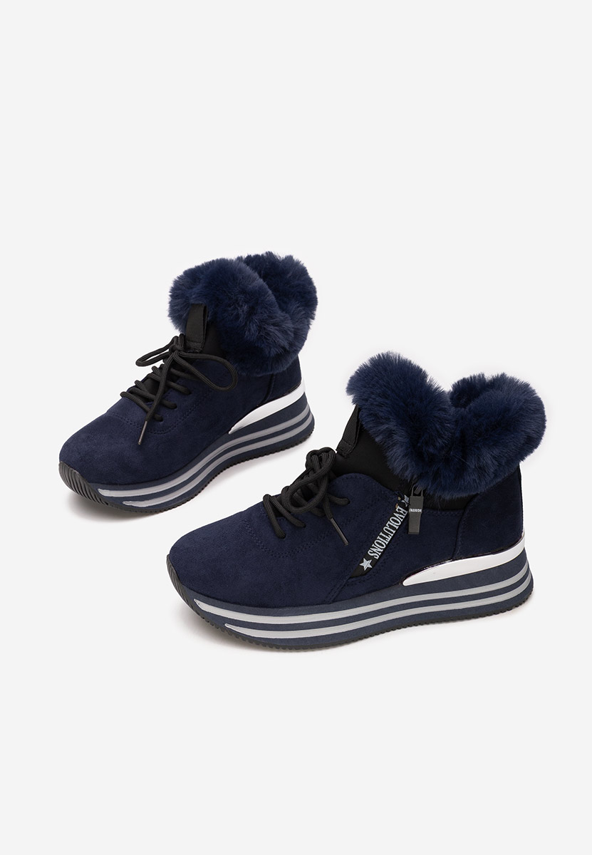 Sneakers donna invernali Axira blu