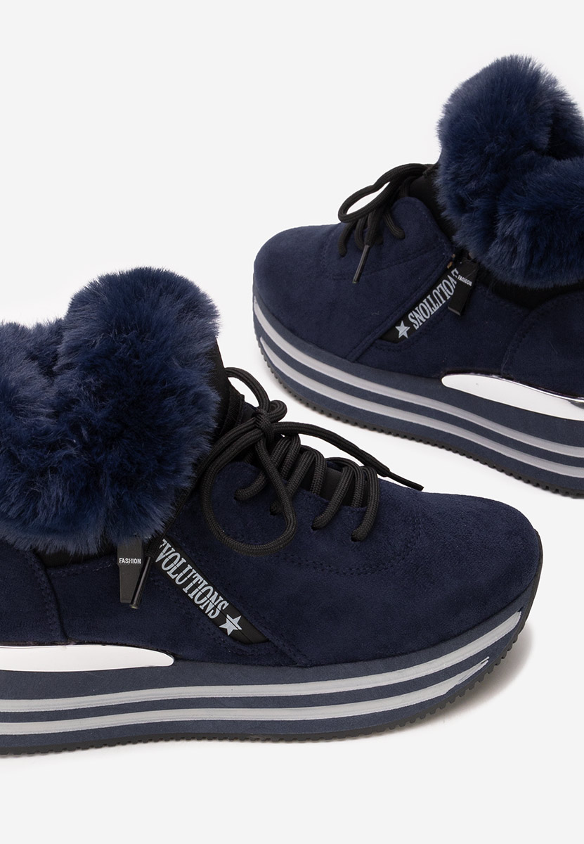 Sneakers donna invernali Axira blu