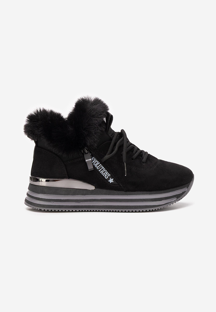 Sneakers donna invernali Axira nero