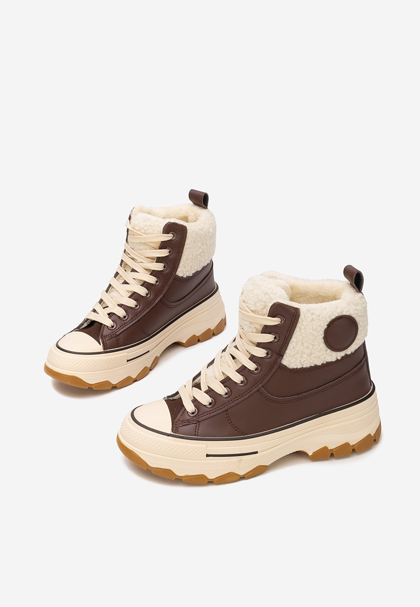 Scarpe da ginnastica High-Top Oziana marrone Scarpe da ginnastica High-Top Oziana marrone