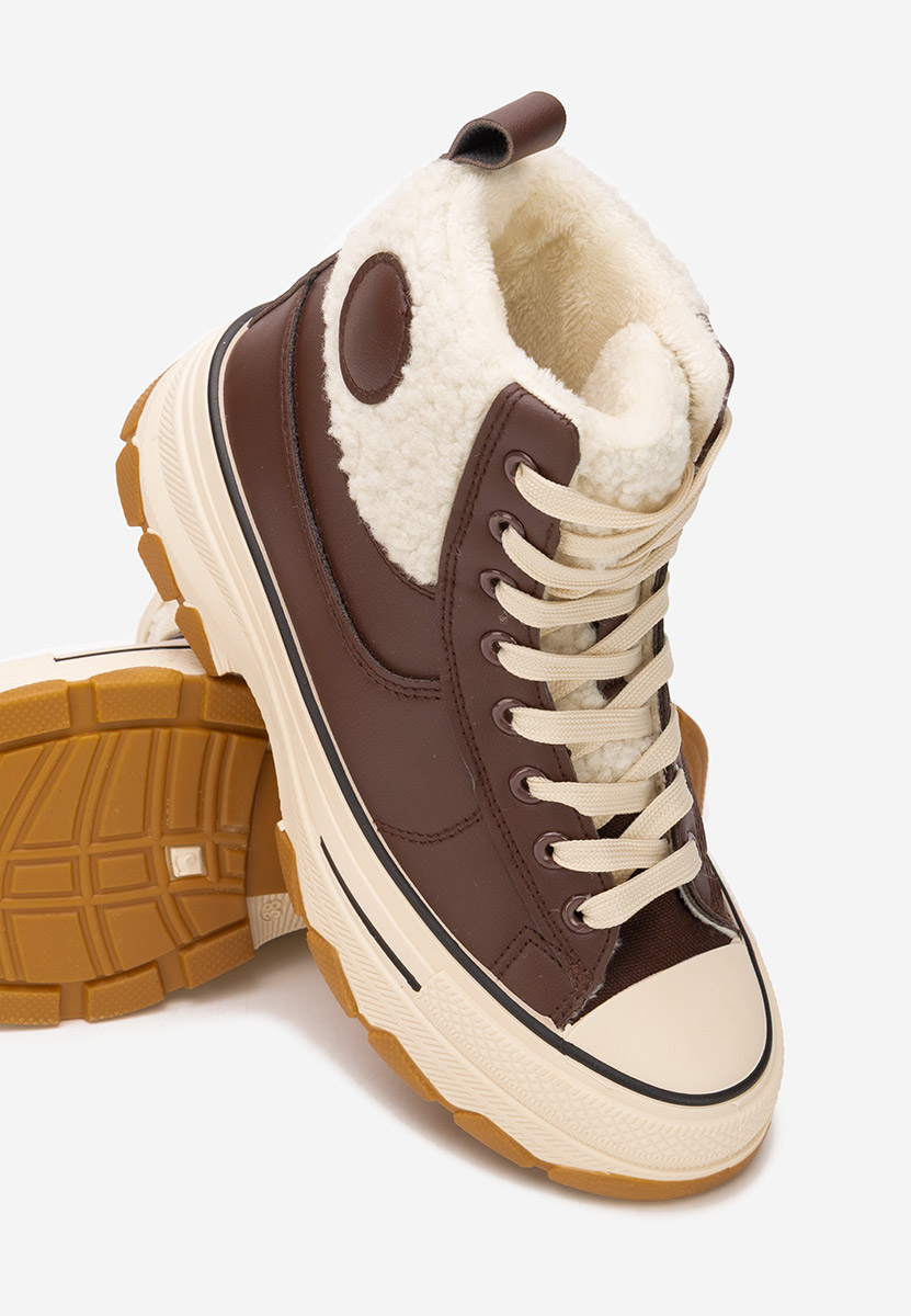 Scarpe da ginnastica High-Top Oziana marrone Scarpe da ginnastica High-Top Oziana marrone