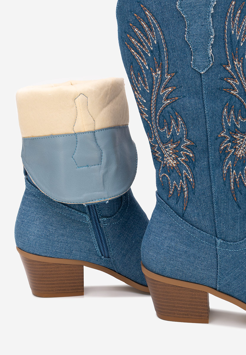 Stivali texani donna Tivaria denim Stivali texani donna Tivaria denim