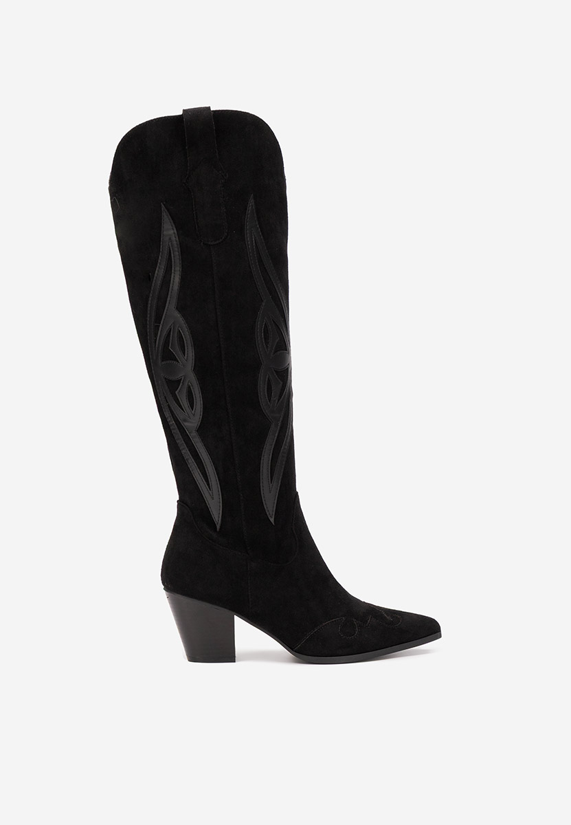 Stivali texani donna Kavria nero