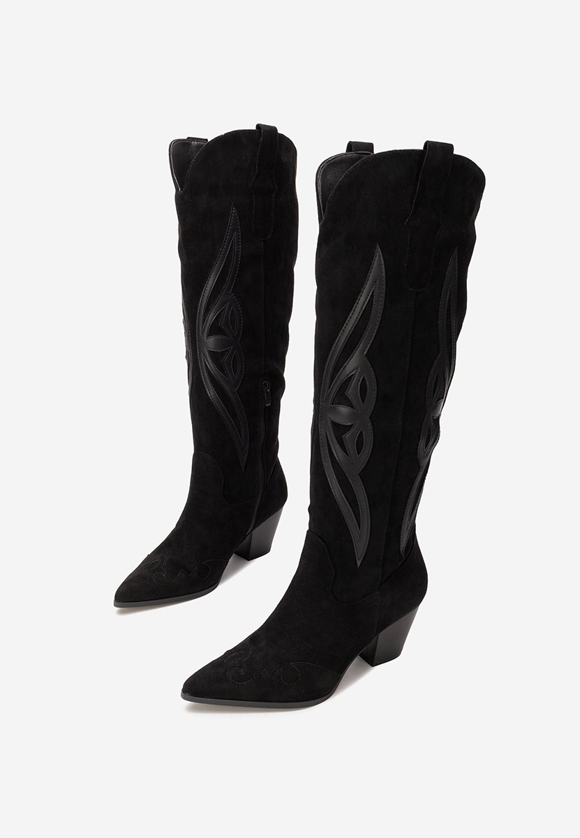 Stivali texani donna Kavria nero