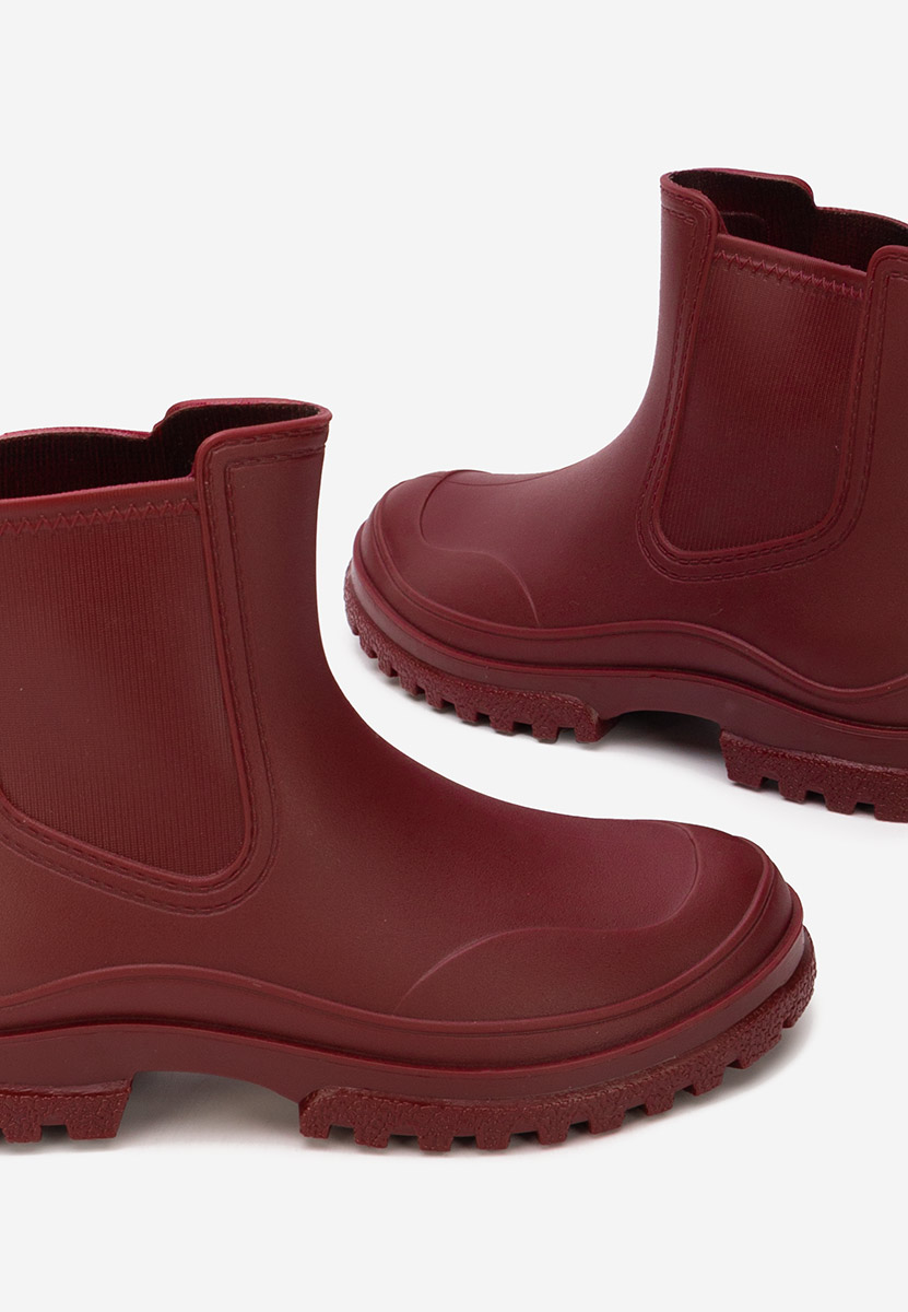 Stivaletti di gomma Zariella granata