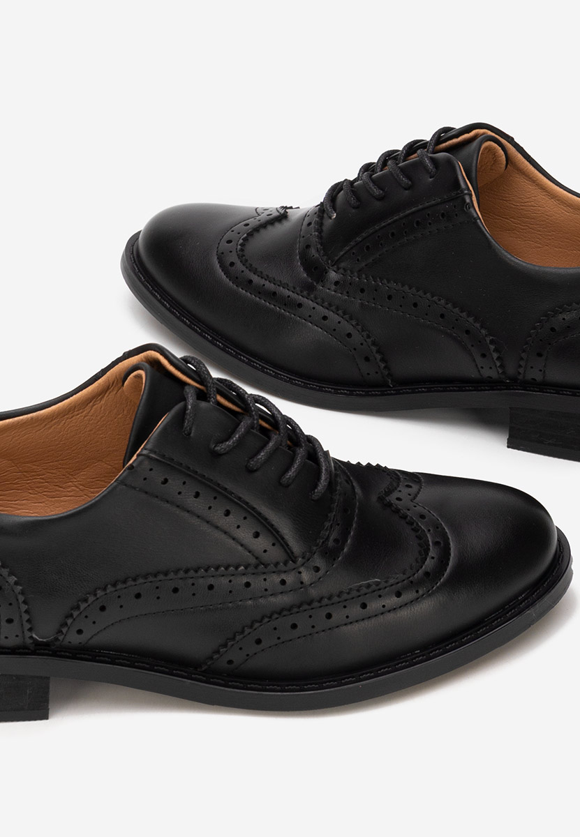 Scarpe brogue donna Cilora nero