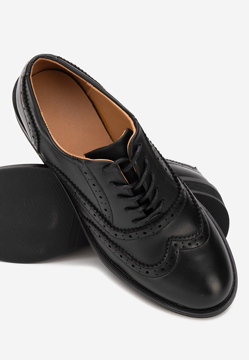 Scarpe brogue donna Cilora nero