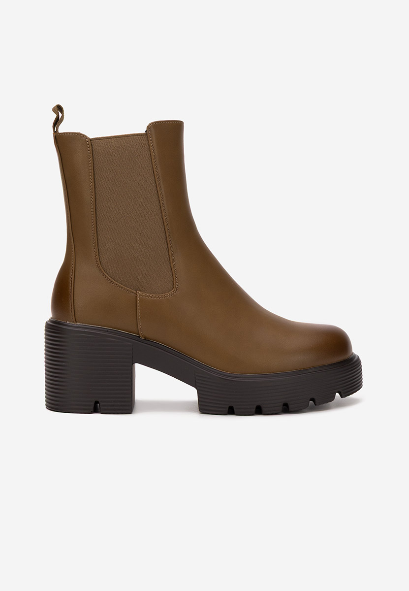 Stivaletto chelsea donna Zirena cachi