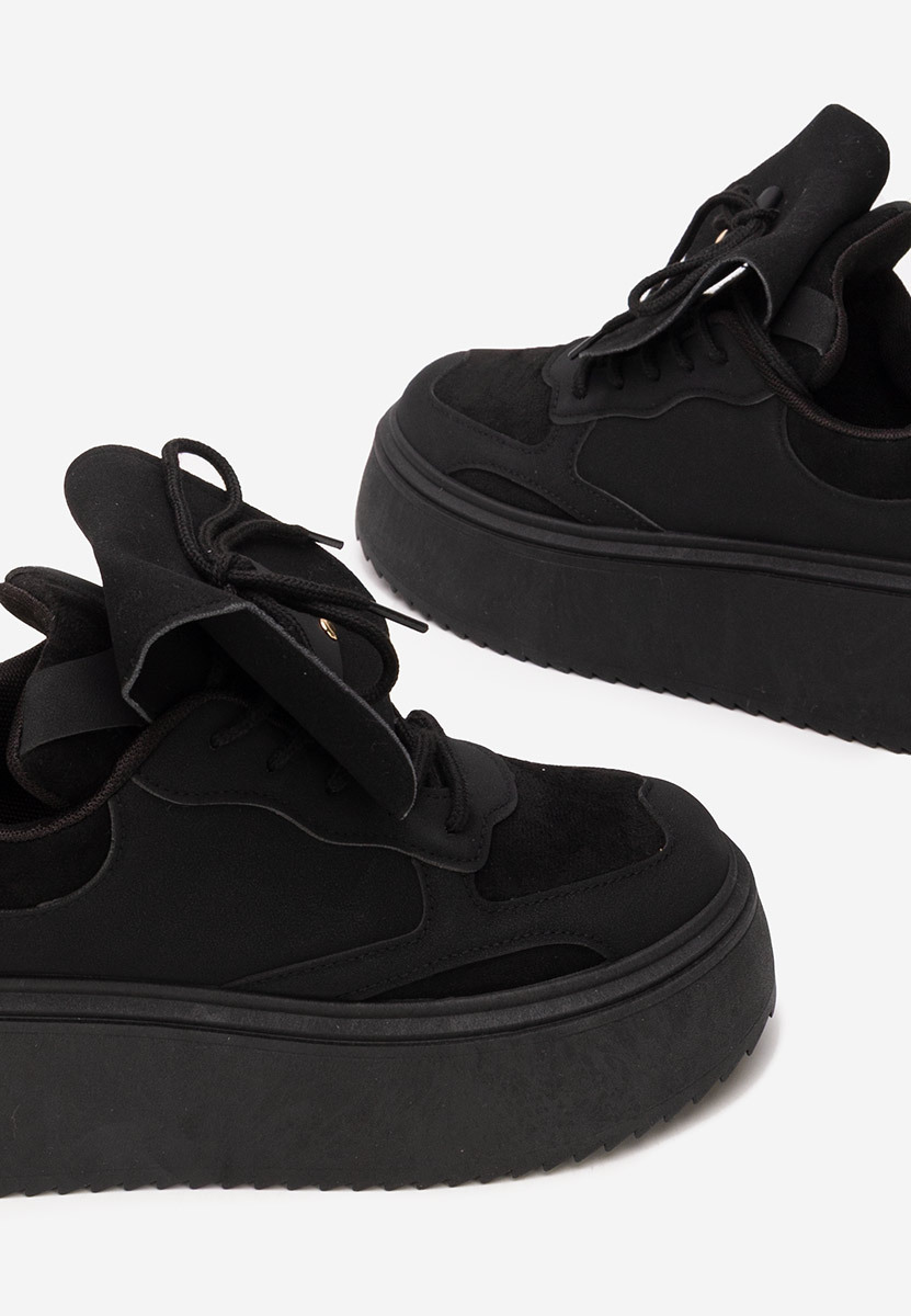 Sneakers con plateau Oliveia nero