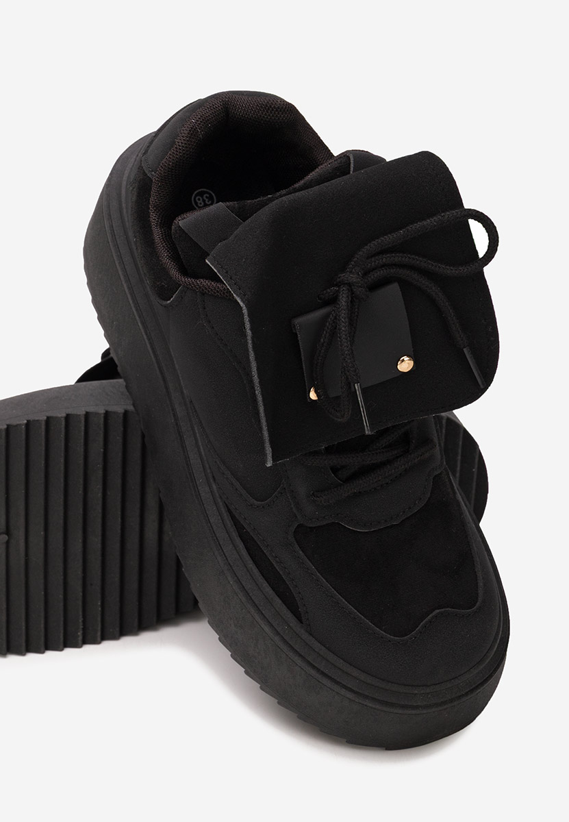 Sneakers con plateau Oliveia nero