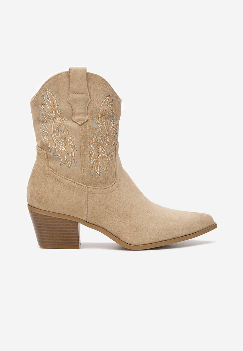 Stivaletti texani donna Kerry cachi