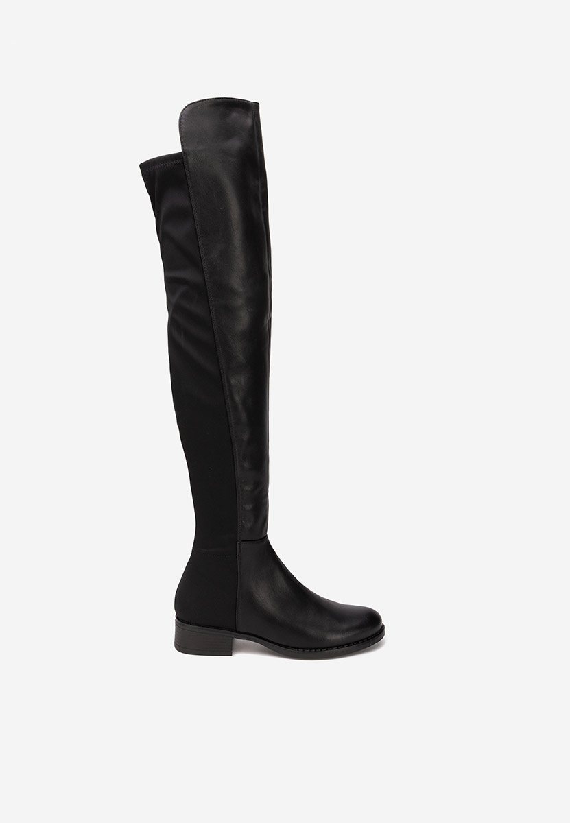 Stivali sopra il ginocchio Inies V2 nero
