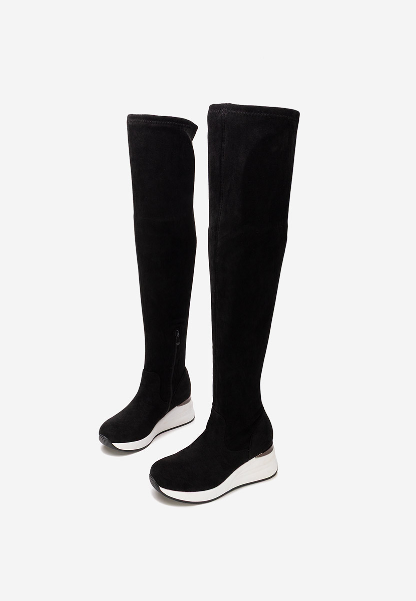 Stivali sopra il ginocchio Janisia V2 nero