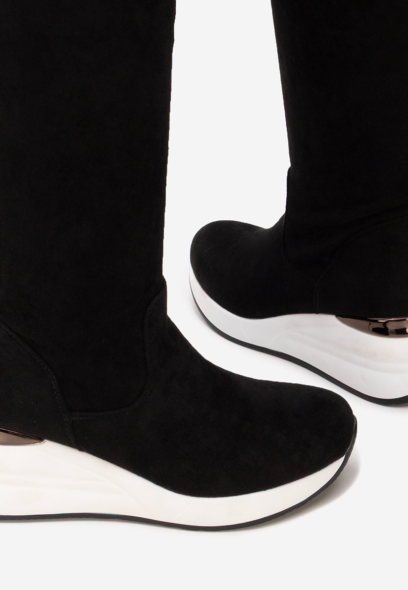 Stivali sopra il ginocchio Janisia V2 nero