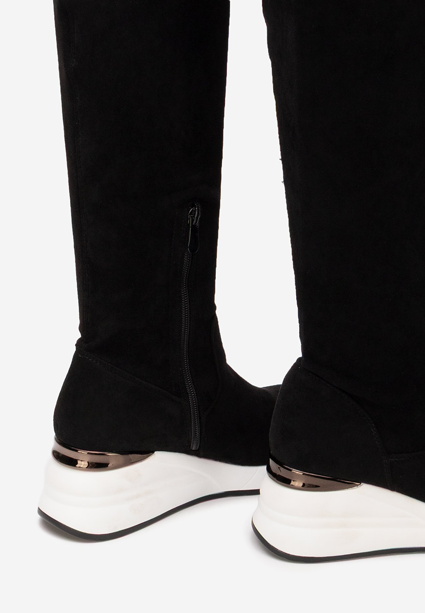 Stivali sopra il ginocchio Janisia V2 nero