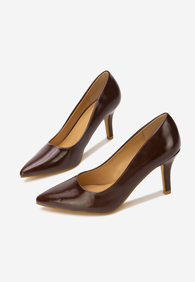 Décolleté tacco a spillo Marylyn marrone Décolleté tacco a spillo Marylyn marrone