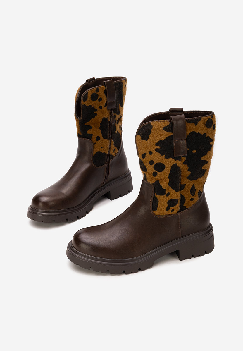 Stivaletti donna Ediana marrone