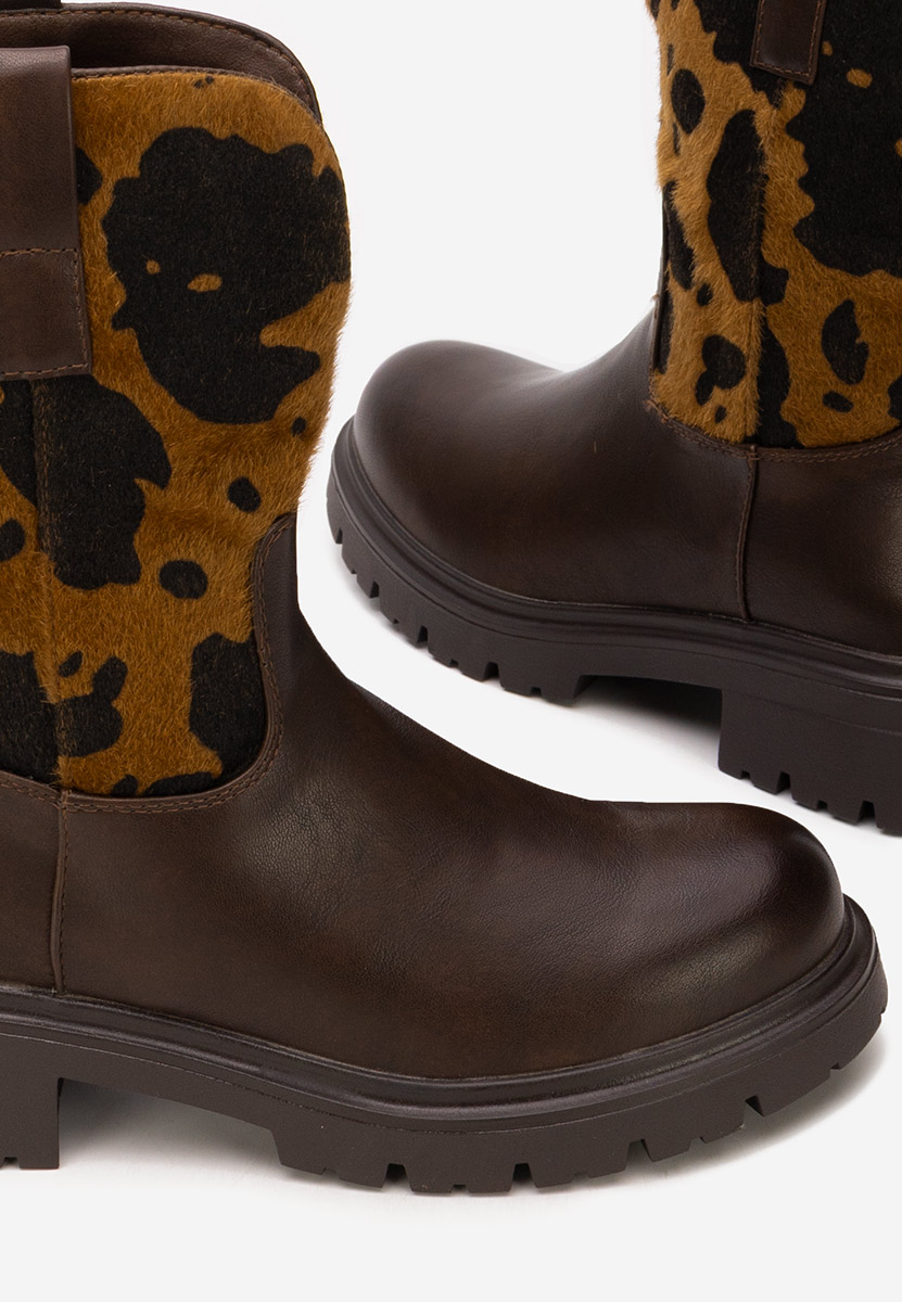 Stivaletti donna Ediana marrone