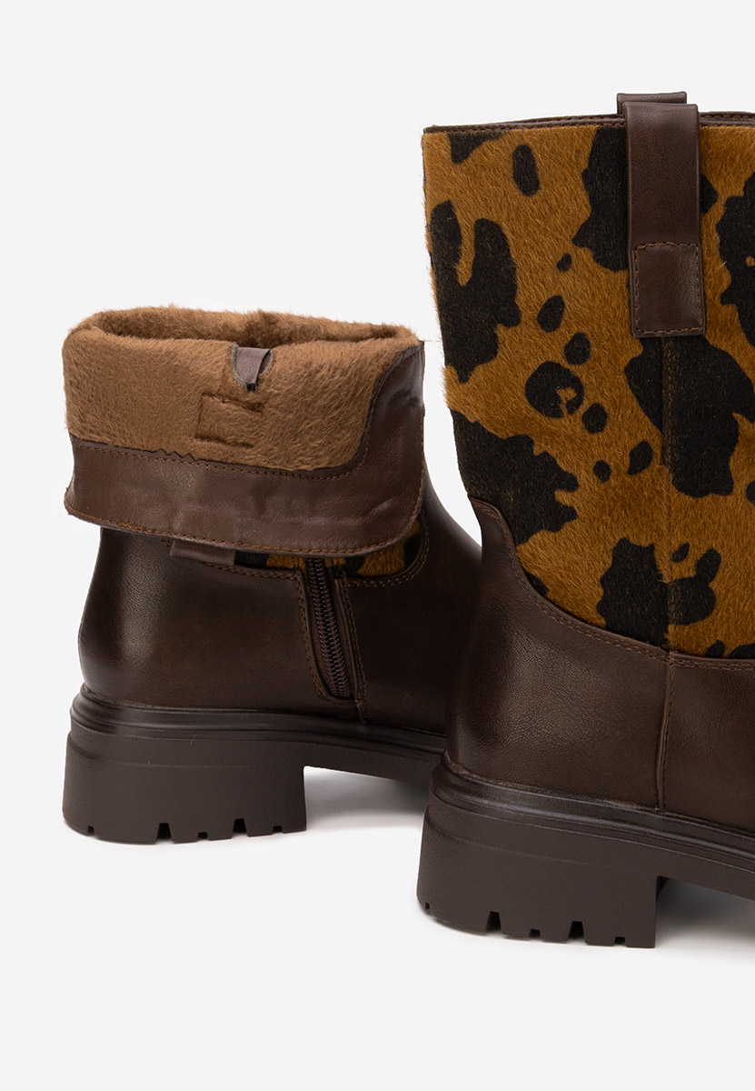 Stivaletti donna Ediana marrone