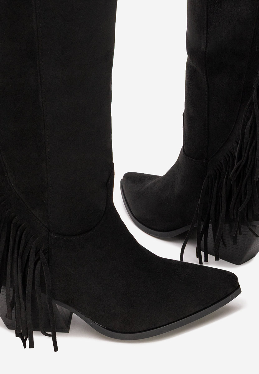 Stivali cowboy donna Verlia nero