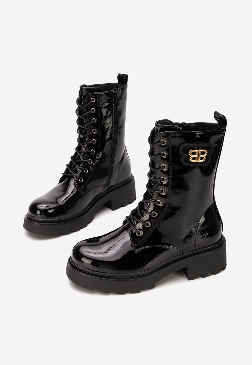 Scarponcini donna Bettina nero