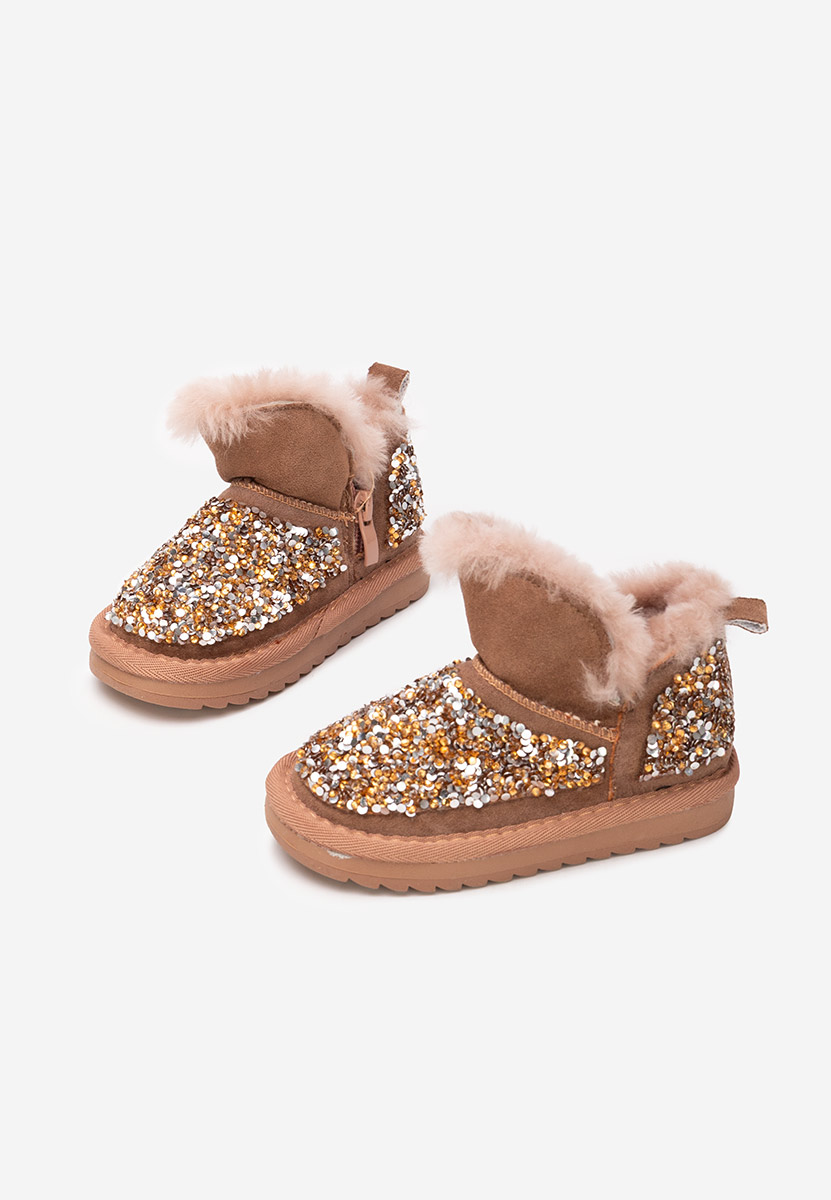 Stivaletti da ragazze Semida marrone