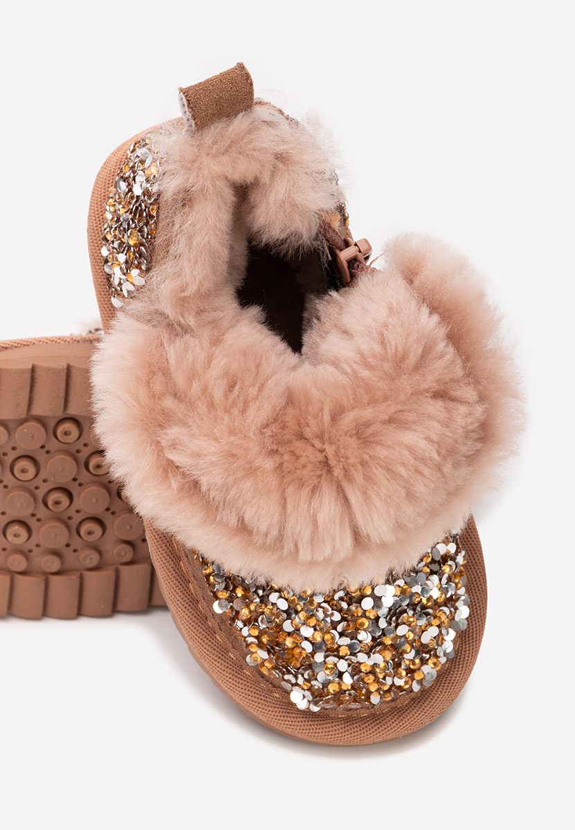 Stivaletti da ragazze Semida marrone