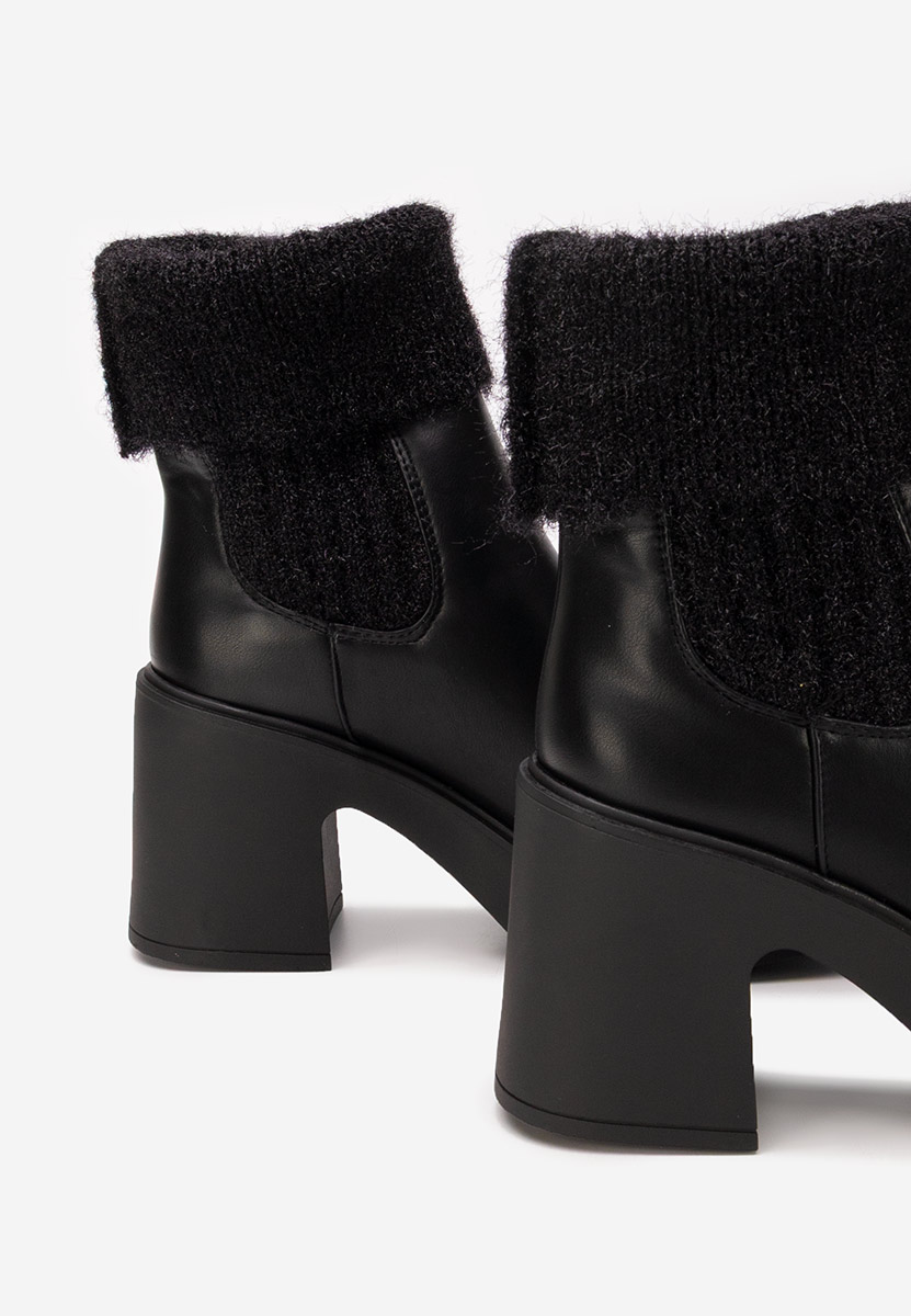 Stivaletti donna tipo calzino Philippa nero