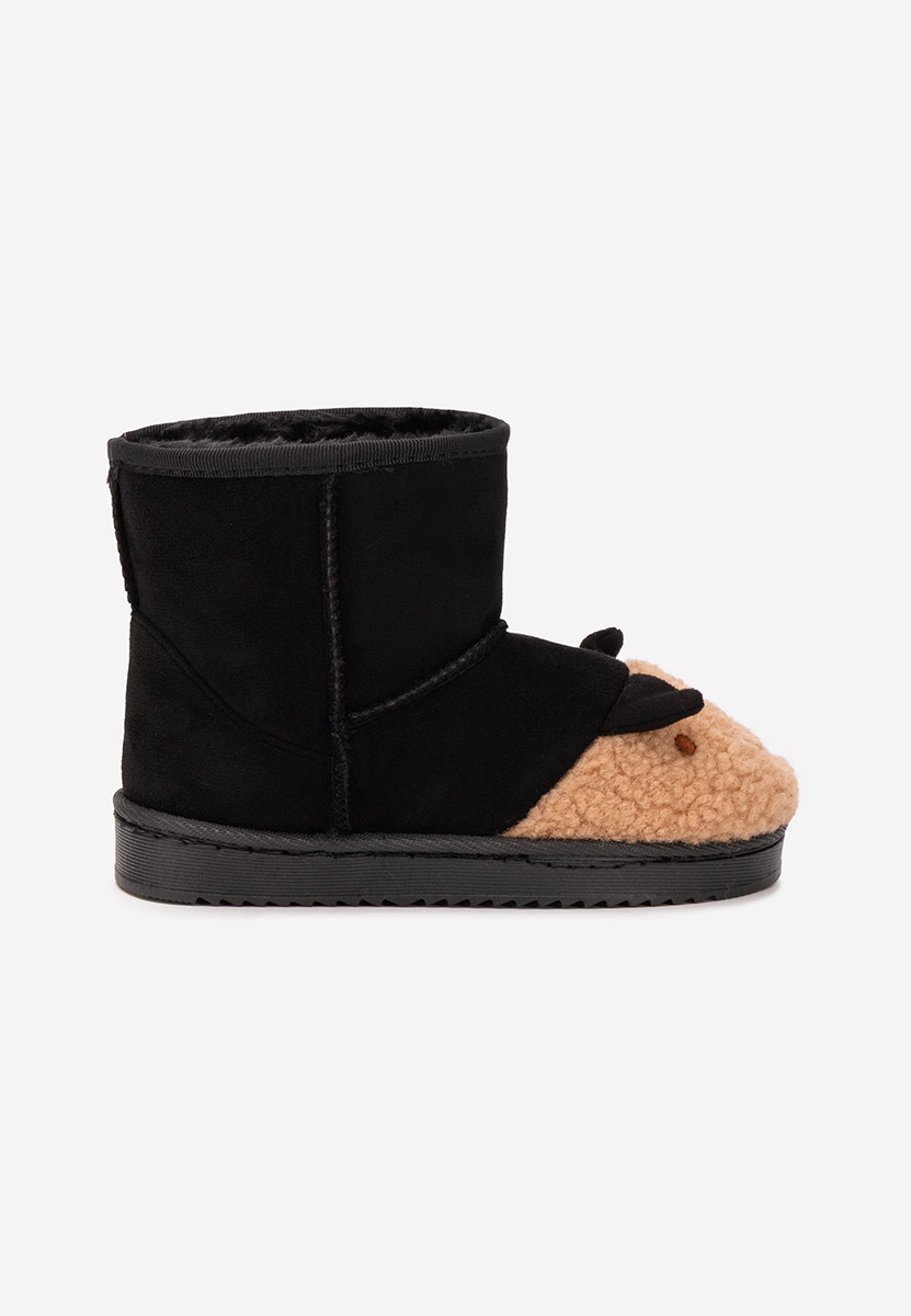 Stivali da bambini Woolf nero