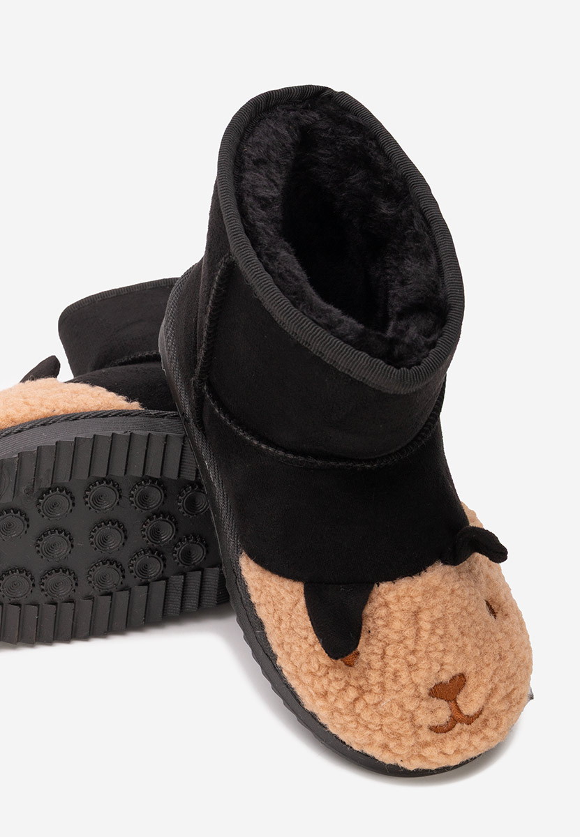 Stivali da bambini Woolf nero