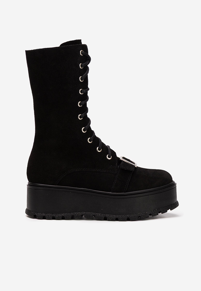 Stivaletti in pelle Sorelia v2 nero