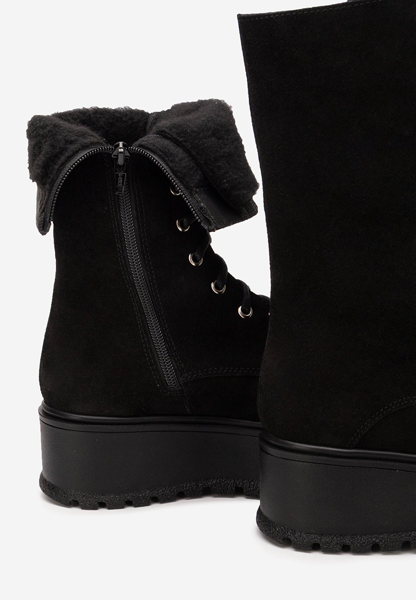 Stivaletti in pelle Sorelia v2 nero