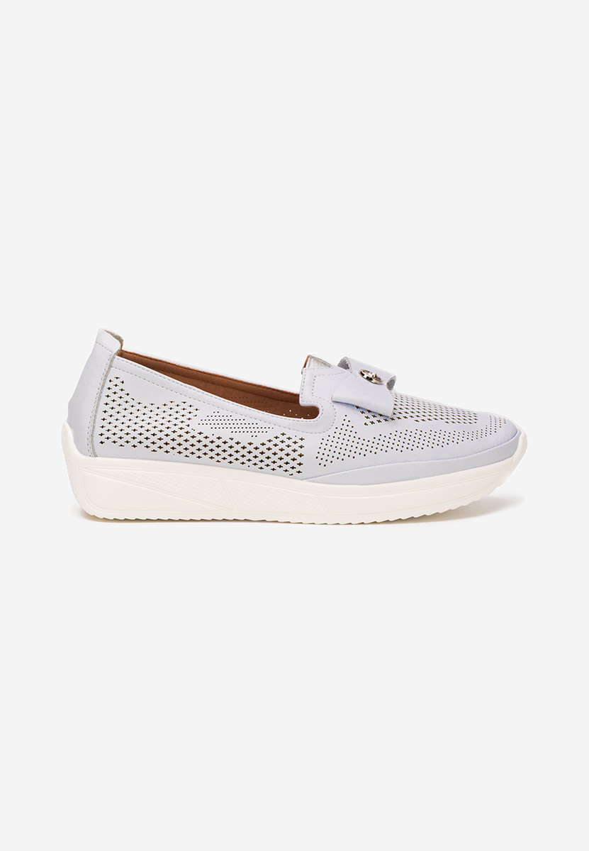 Scarpe basse donna Irvesa bianchi