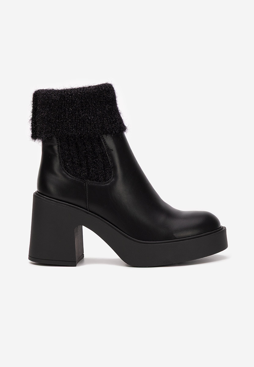 Stivaletti donna tipo calzino Philippa nero