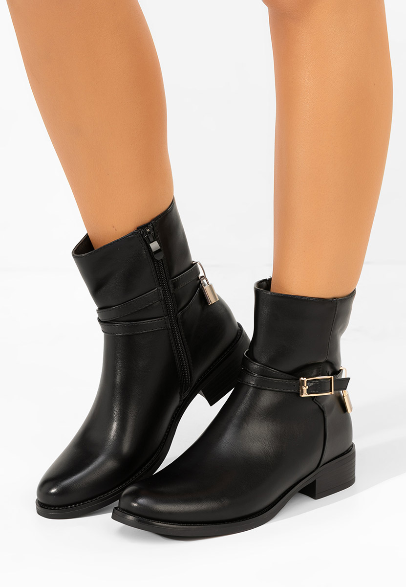 Stivaletti donna Toniela nero Stivaletti donna Toniela nero