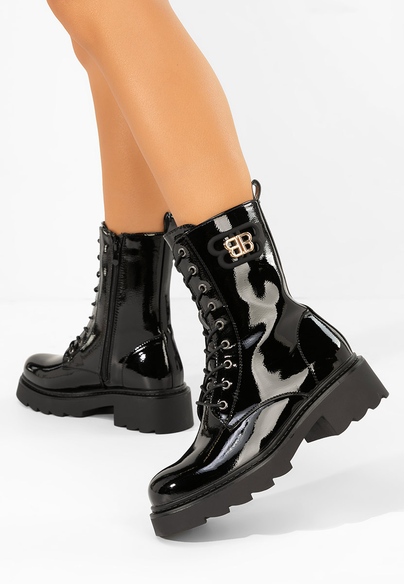 Scarponcini donna Bettina nero