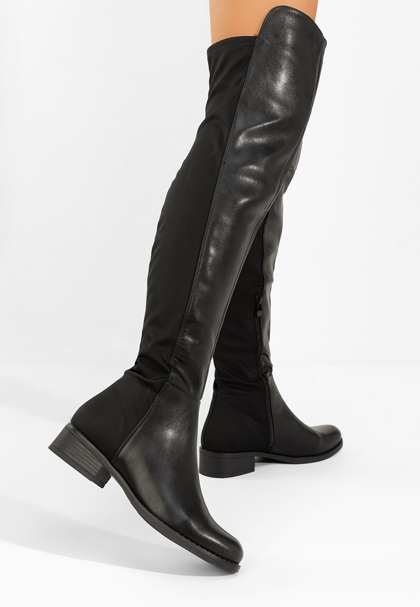 Stivali sopra il ginocchio Inies V2 nero