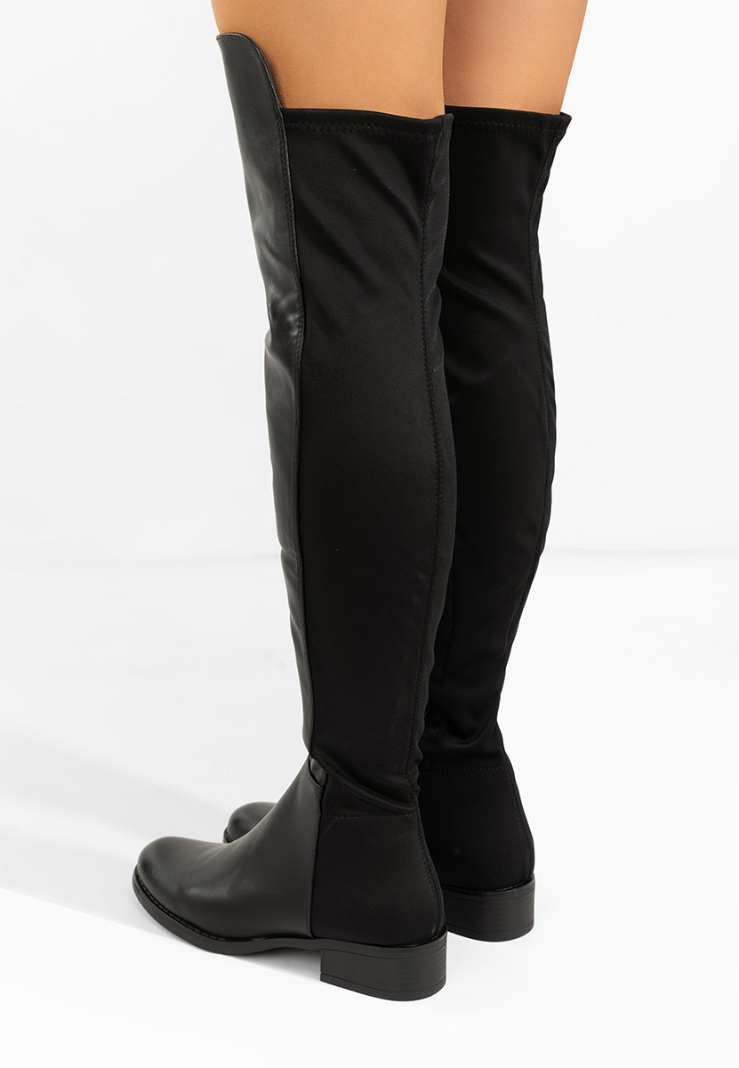Stivali sopra il ginocchio Inies V2 nero