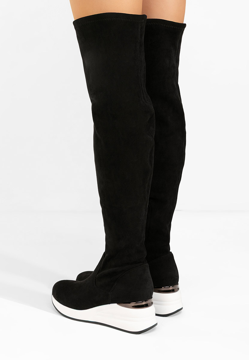 Stivali sopra il ginocchio Janisia V2 nero