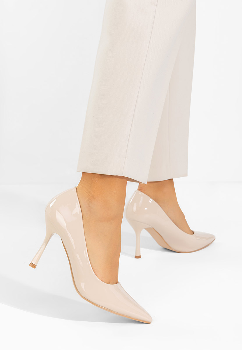 Décolleté tacco a spillo Clia beige Décolleté tacco a spillo Clia beige