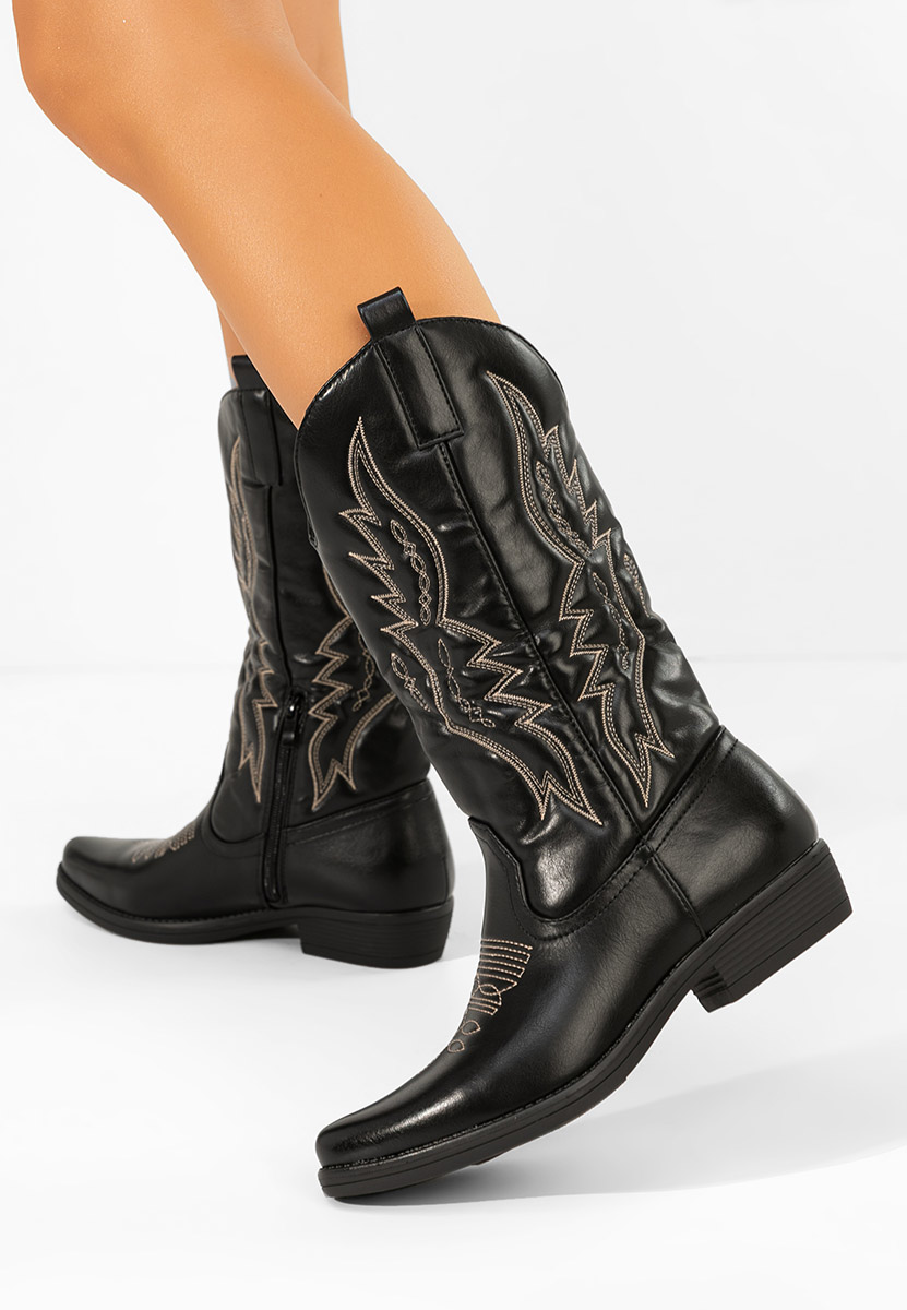 Stivali texani donna Brisia nero