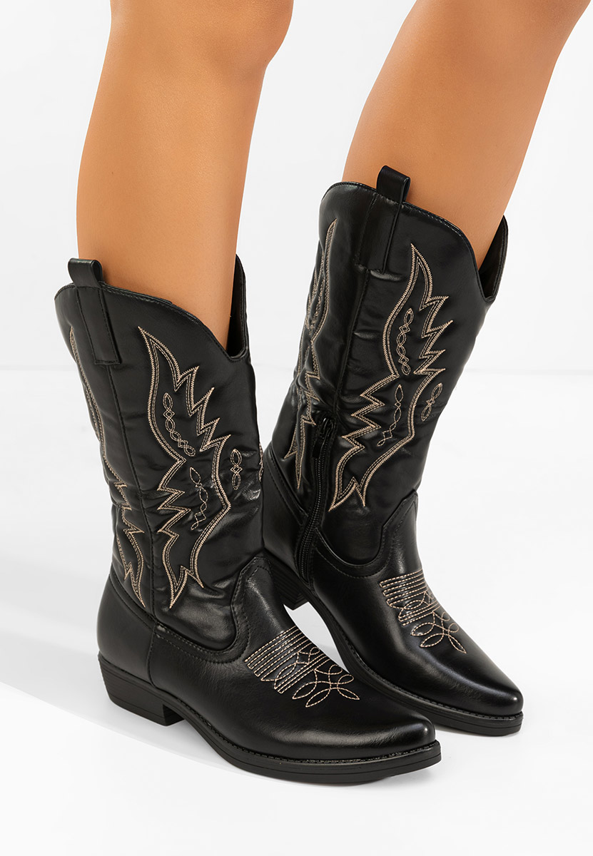 Stivali texani donna Brisia nero