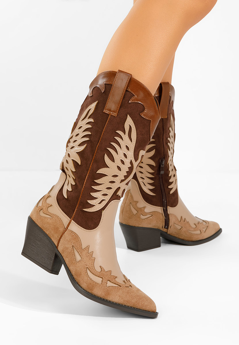 Stivali texani donna Jasnira marrone